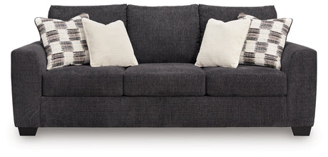 Loreo Ebony Sofa and Loveseat by Ashley at Eve Furniture