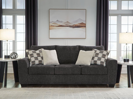 Loreo Ebony Sofa by Ashley at Eve Furniture