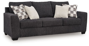 Loreo Ebony Sofa by Ashley at Eve Furniture