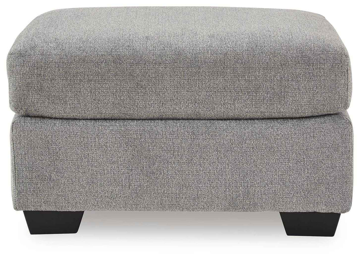 Loreo Flint Ottoman by Ashley at Eve Furniture