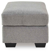 Loreo Flint Ottoman by Ashley at Eve Furniture