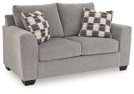 Loreo Flint Sofa and Loveseat by Ashley at Eve Furniture