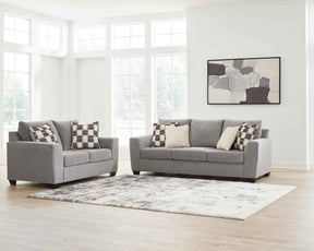 Loreo Flint Sofa and Loveseat by Ashley at Eve Furniture