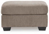Loreo Truffle Ottoman by Ashley at Eve Furniture