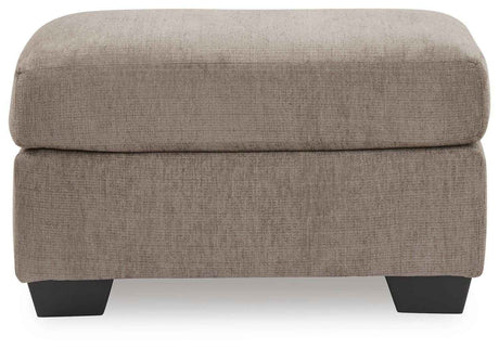 Loreo Truffle Ottoman by Ashley at Eve Furniture