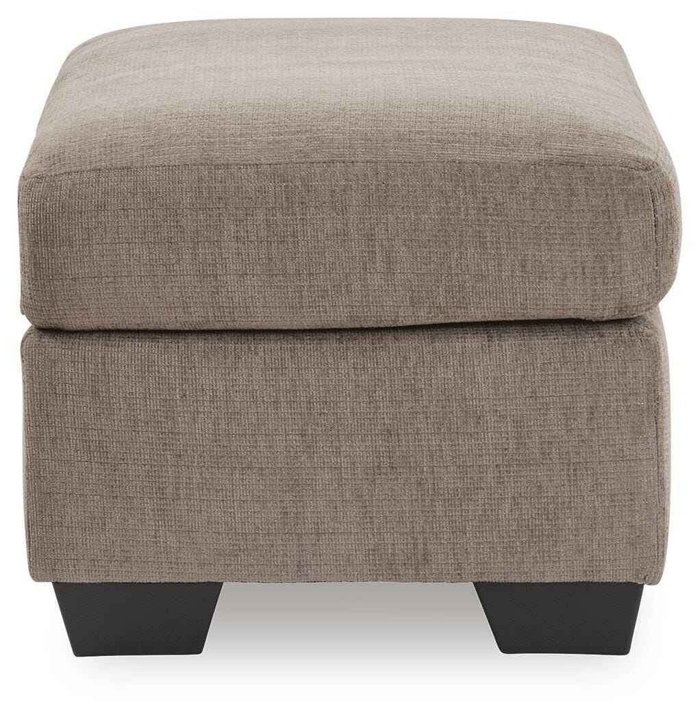 Loreo Truffle Ottoman by Ashley at Eve Furniture