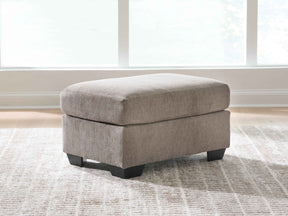 Loreo Truffle Ottoman by Ashley at Eve Furniture