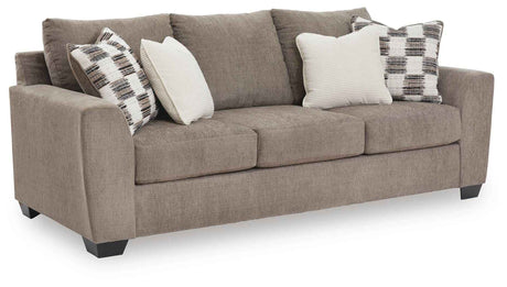 Loreo Truffle Queen Sofa Sleeper by Ashley at Eve Furniture