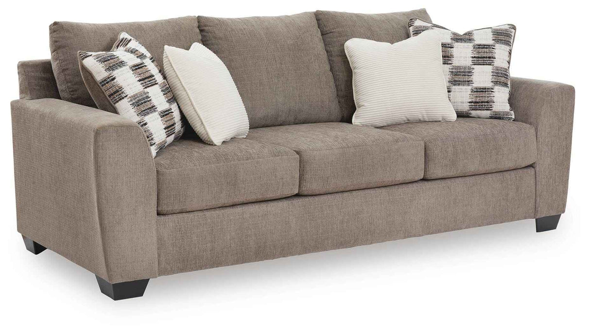 Loreo Truffle Sofa by Ashley at Eve Furniture