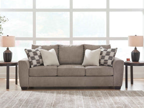 Loreo Truffle Sofa by Ashley at Eve Furniture