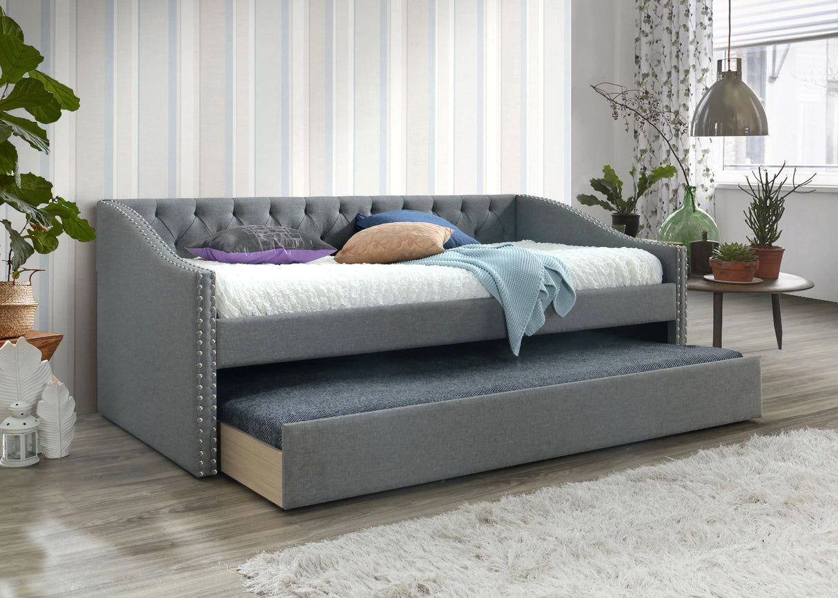 Loretta Gray Twin Daybed by Crown Mark at Eve Furniture