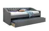 Loretta Gray Twin Daybed by Crown Mark at Eve Furniture