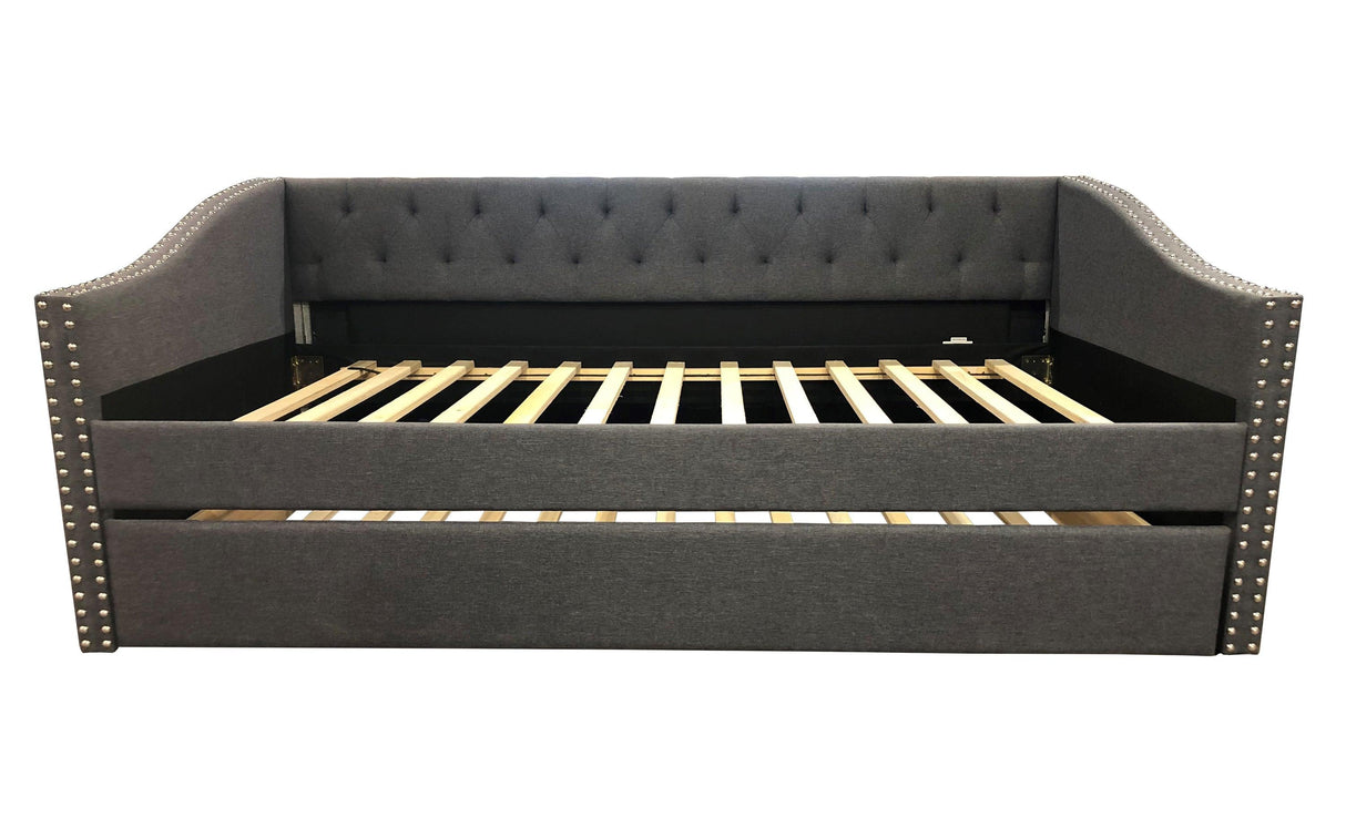 Loretta Gray Twin Daybed by Crown Mark at Eve Furniture
