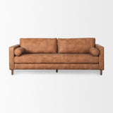 Loretta Sofa In Brown by Mercana at Eve Furniture