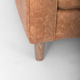 Loretta Sofa In Brown by Mercana at Eve Furniture