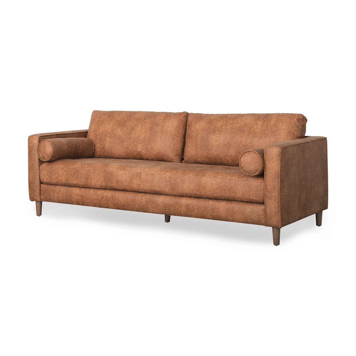 Loretta Sofa In Brown by Mercana at Eve Furniture