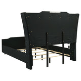 Lorient Black 4-piece Queen Bedroom Set by Coaster at Eve Furniture