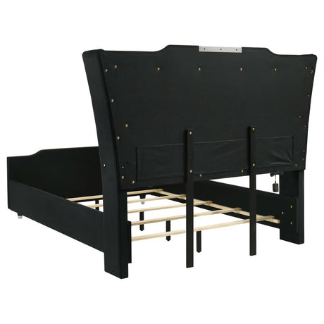 Lorient Black 4-piece Queen Bedroom Set by Coaster at Eve Furniture