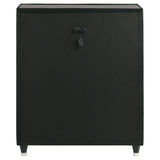 Lorient Black 5-drawer LED Chest of Drawers by Coaster at Eve Furniture