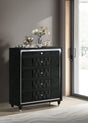 Lorient Black 5-drawer LED Chest of Drawers by Coaster at Eve Furniture