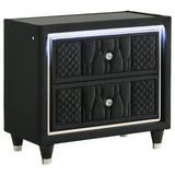 Lorient Black 5-piece Eastern King Bedroom Set by Coaster at Eve Furniture