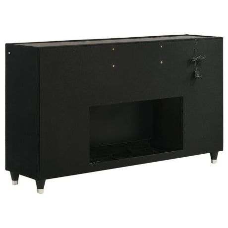 Lorient Black 5-piece Eastern King Bedroom Set by Coaster at Eve Furniture