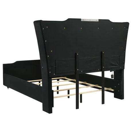 Lorient Black 5-piece Queen Storage Bedroom Set by Coaster at Eve Furniture