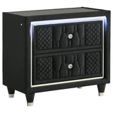 Lorient Black 5-piece Queen Bedroom Set by Coaster at Eve Furniture