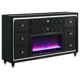 Lorient Black 5-piece Queen Bedroom Set by Coaster at Eve Furniture
