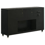 Lorient Black 5-piece Queen Bedroom Set by Coaster at Eve Furniture