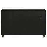 Lorient Black 8-drawer LED Bedroom Dresser Cabinet by Coaster at Eve Furniture