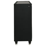 Lorient Black 8-drawer LED Bedroom Dresser Cabinet by Coaster at Eve Furniture