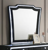 Lorient Black LED Dresser Mirror by Coaster at Eve Furniture