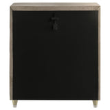 Lorient Ivory/Camel 5-drawer LED Chest of Drawers by Coaster at Eve Furniture