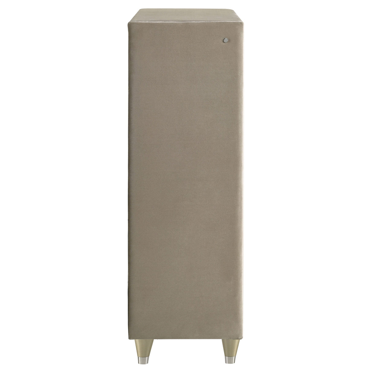 Lorient Ivory/Camel 5-drawer LED Chest of Drawers by Coaster at Eve Furniture