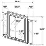 Lorient Ivory/Camel 5-piece Eastern King Bedroom Set by Coaster at Eve Furniture