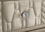 Lorient Ivory/Camel 8-drawer LED Bedroom Dresser Cabinet by Coaster at Eve Furniture