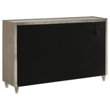 Lorient Ivory/Camel 8-drawer LED Bedroom Dresser Cabinet by Coaster at Eve Furniture
