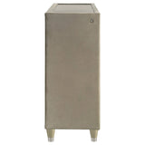 Lorient Ivory/Camel 8-drawer LED Bedroom Dresser Cabinet by Coaster at Eve Furniture