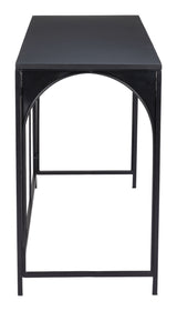 Loriet Black Console Table by Zuomod at Eve Furniture