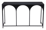 Loriet Black Console Table by Zuomod at Eve Furniture