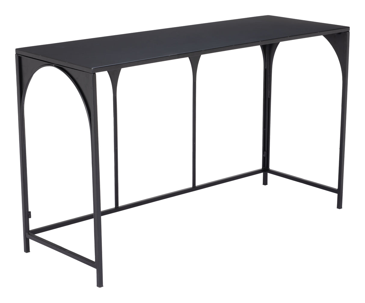 Loriet Black Console Table by Zuomod at Eve Furniture