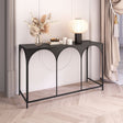 Loriet Black Console Table by Zuomod at Eve Furniture