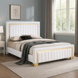 Loris Beige Queen Bed by Happy Homes at Eve Furniture