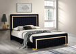 Loris Black Queen Bed by Happy Homes at Eve Furniture