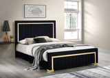 Loris Black Queen Bed by Happy Homes at Eve Furniture