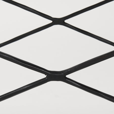 Lorlei Marble Top w/ Gray Iron Base Console Table by Mercana at Eve Furniture