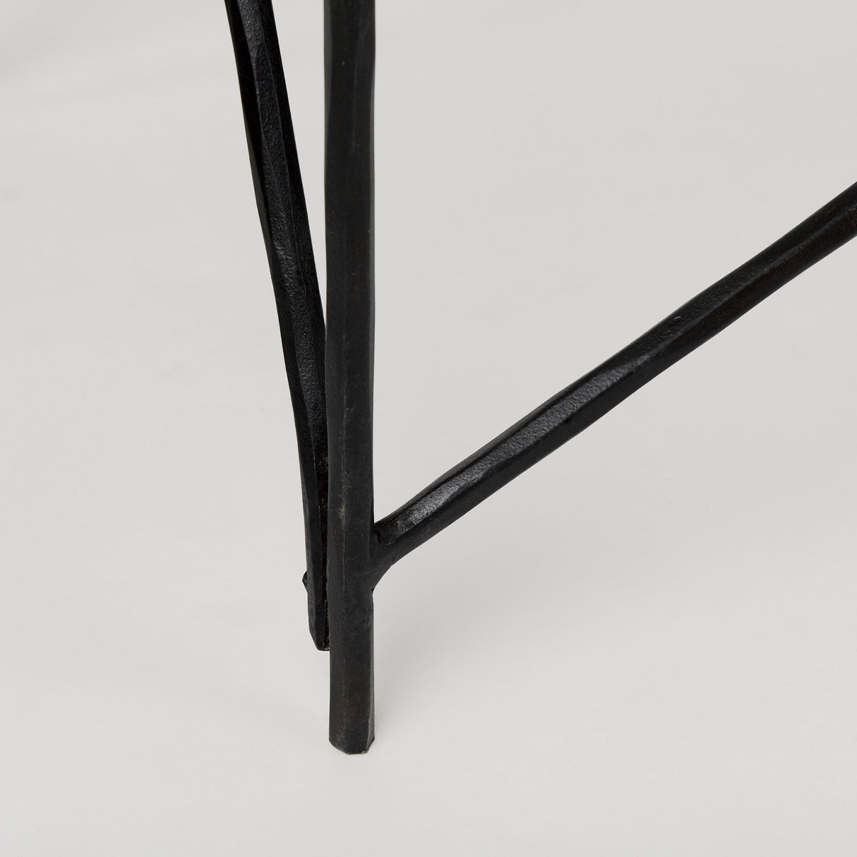 Lorlei Marble Top w/ Gray Iron Base Console Table by Mercana at Eve Furniture
