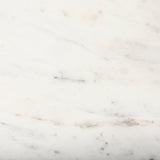Lorlei Marble Top w/ Gray Iron Base Console Table by Mercana at Eve Furniture