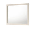 Lorraine Antique White Bedroom Mirror (Mirror Only) by Crown Mark at Eve Furniture